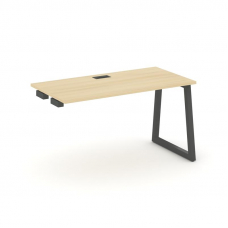 Style Project Стол-приставка к опор. элем. SN-5T1.OPRS-003 Акация Лорка/Металл Антрацит/Заглушка Пла