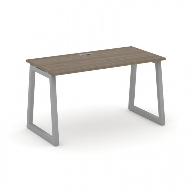 Style Project Стол письменный SN-5T1.SP-024 Вяз Благородный/Металл Серый/Заглушка Пластик Серебро 15