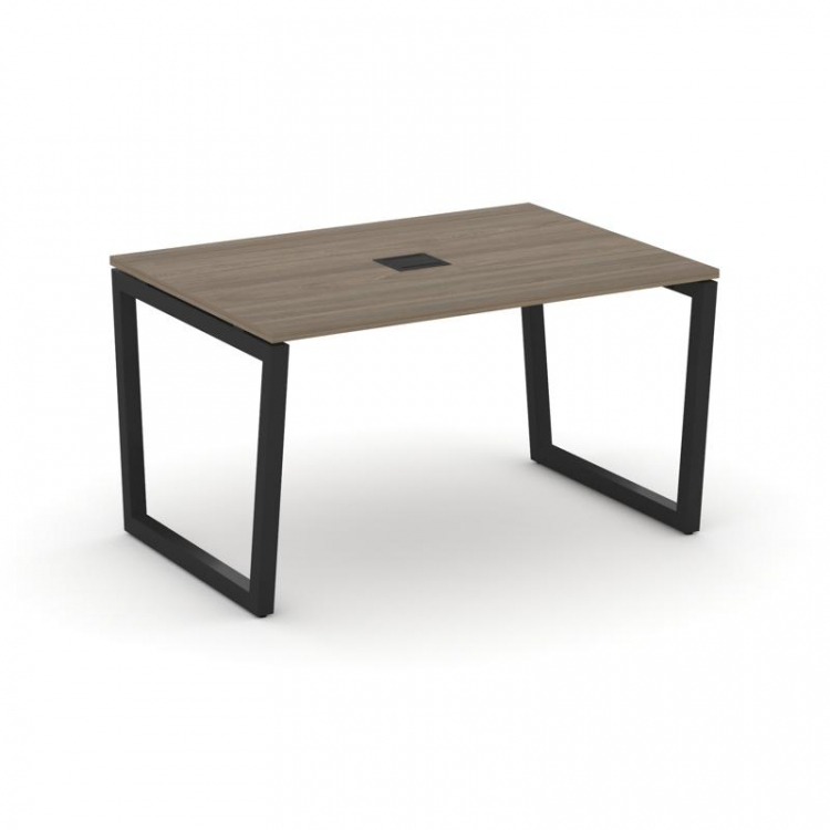 Style Project Стол переговорный SN-5T2.SPRG-002 Вяз Благородный/Металл Черный/Заглушка Металл Черный