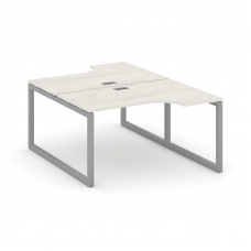 Style Project Рабочая станция эргоном. SN-5O.DRPA-001 Дуб Наварра/Металл Серый 1380*1232/1992*750