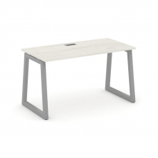 Style Project Стол письменный SN-5T1.SP-001 Дуб Наварра/Металл Серый/Заглушка Пластик Серебро 980*60