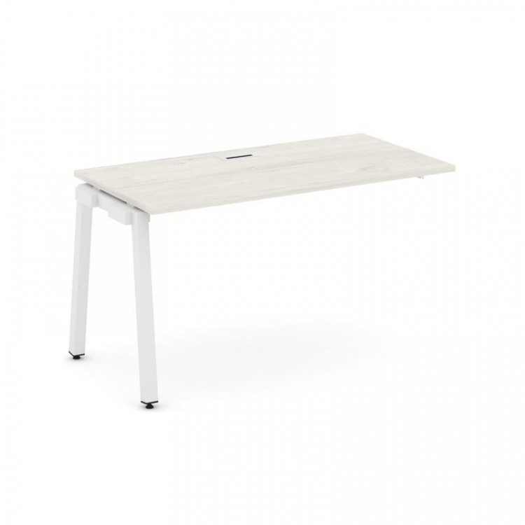 Style Project Проходной наб. элем. SN-5A.ONRS-024 Дуб Наварра/Металл Белый 1580*800*750