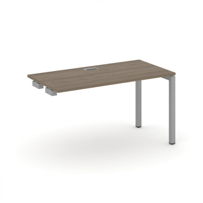 Стайл Проджект Стол-приставка к опор. элем. SN-5P.OPRS-003 Вяз Благородный/Металл Серый 1380*600*750