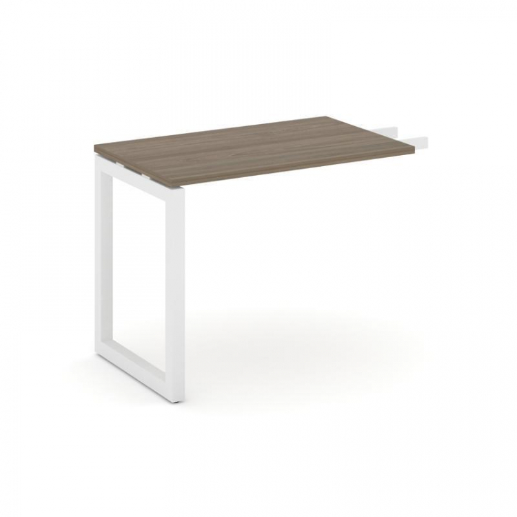 Style Project Брифинг-приставка SN-5O.BR-005 Вяз Благородный/Металл Белый 1380*600*750