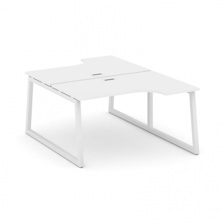 Style Project Рабочая станция эргоном. SN-5T1.DRPA-021 Белый/Металл Белый/Заглушка Пластик Белый 138