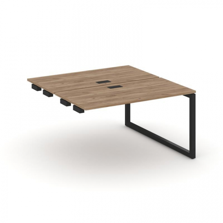 Style Project Стол-приставка к опор. элем. SN-5O.DPRS-011 Дуб Табак/Металл Черный 980*1432*750