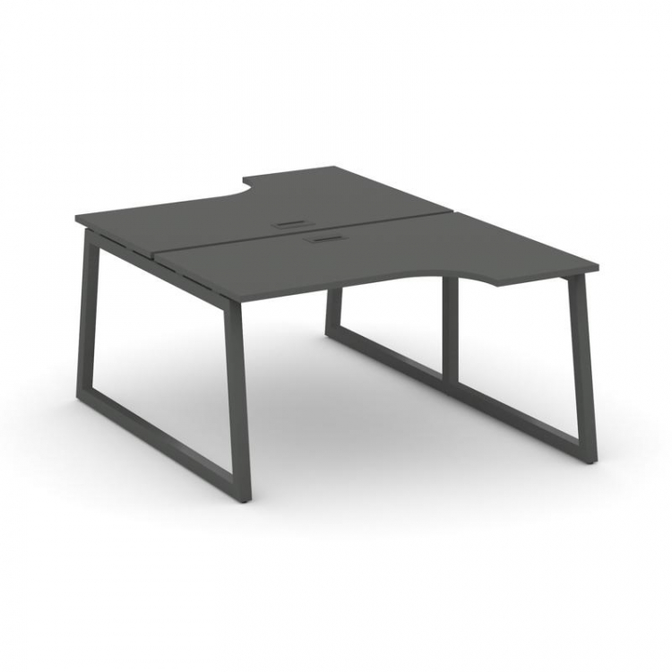 Style Project Рабочая станция эргоном. SN-5T1.DRPA-002 Антрацит/Металл Антрацит/Черный Пластик 1580*