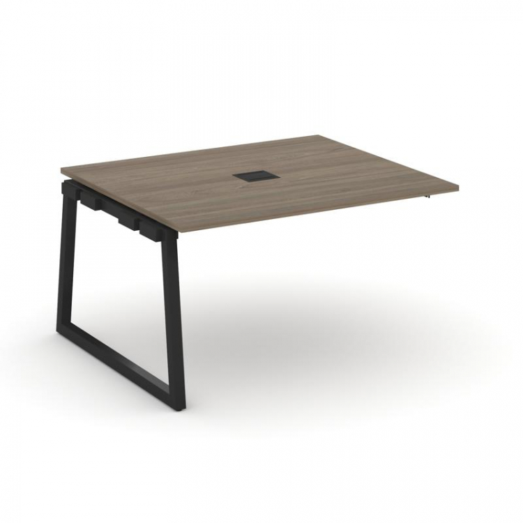 Style Project Проходной наб. элем. перег. стола SN-5T1.NSPRG-032 Вяз Благородный/Металл Черный/Заглу