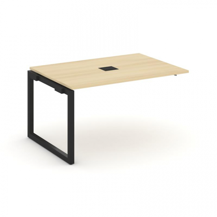 Style Project Проходной наб. элем. перег. стола SN-5O.NSPRG-004 Акация Лорка/Металл Черный 1580*980*