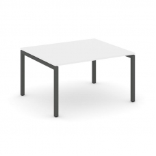 Style Project Стол переговорный SN-5P.SPRG-033.3 Белый/Металл Антрацит 1380*1180*750