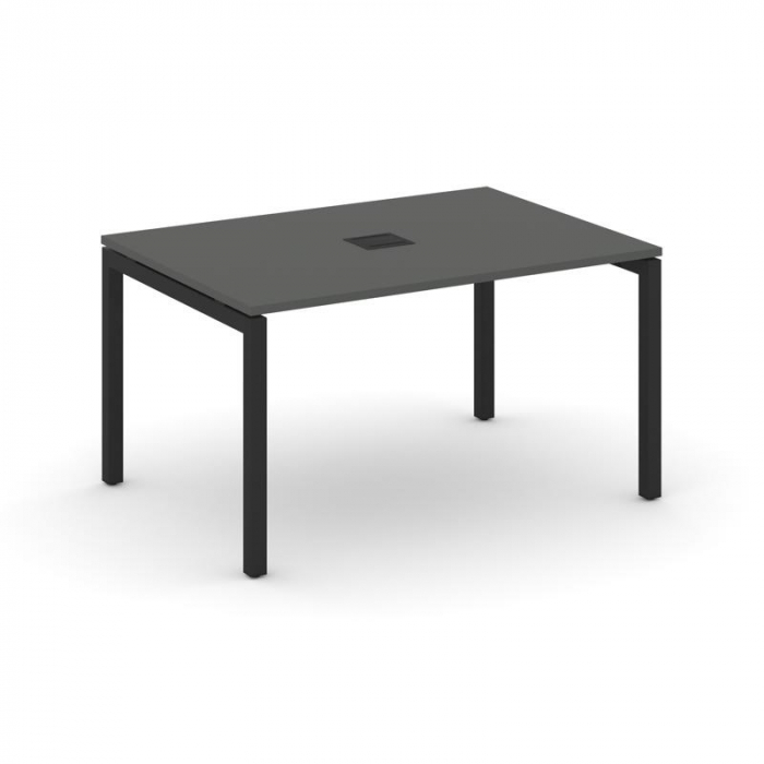 Style Project Стол переговорный SN-5P.SPRG-001 Антрацит/Металл Черный 980*980*750