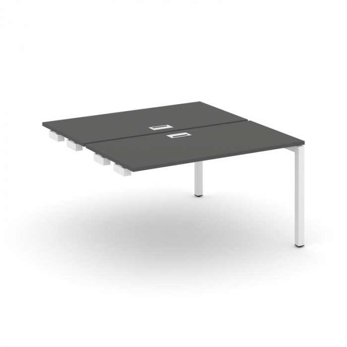 Style Project Стол-приставка к опор. элем. SN-5P.DPRS-022 Антрацит/Металл Белый 1180*1632*750