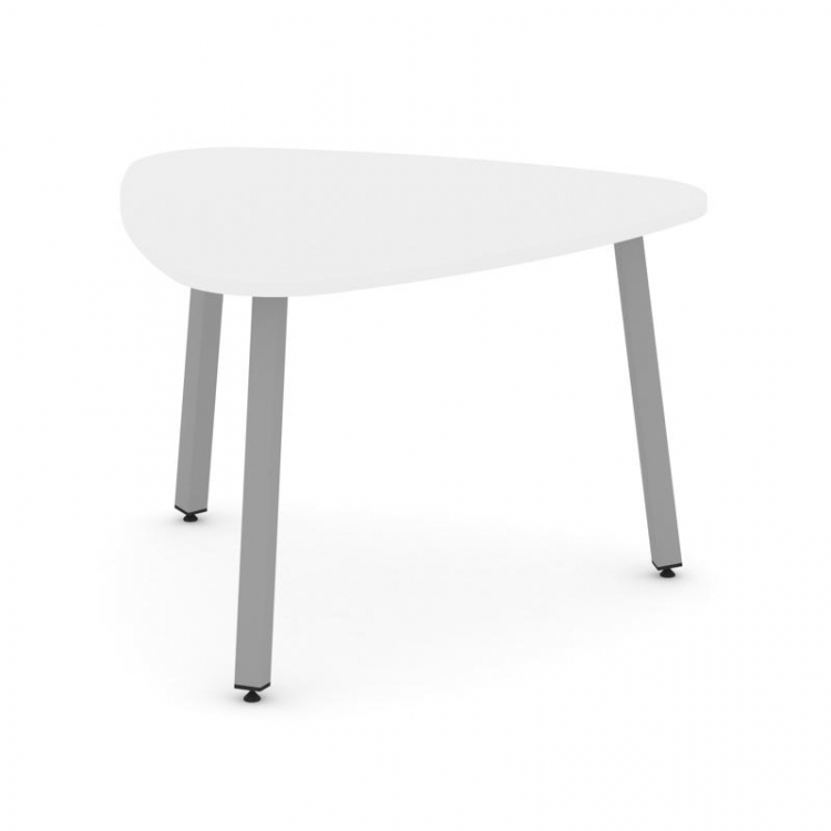 Style Project Стол переговорный SN-5.SPRG-71.3 Белый/Металл Серый 1200*1200*750