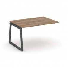 Style Project Проходной наб. элем. перег. стола SN-5T1.NSPRG-001.3 Дуб Табак/Металл Антрацит 980*980