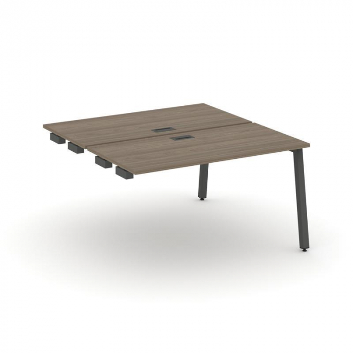 Стайл Проджект Стол-приставка к опор. элем. SN-5A.DPRS-022 Вяз Благородный/Металл Антрацит 1180*1632