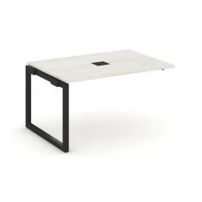 Style Project Проходной наб. элем. перег. стола SN-5O.NSPRG-004 Дуб Наварра/Металл Черный 1580*980*7