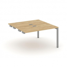 Style Project Стол-приставка к опор. элем. SN-5P.DPRS-013 Тиквуд Светлый/Металл Серый 1380*1432*750