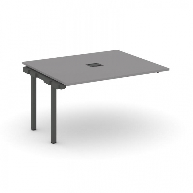 Стайл Проджект Проходной наборный элемент переговорного стола SN-5P.NSPRG-032 Серый Пепел/Металл Ант