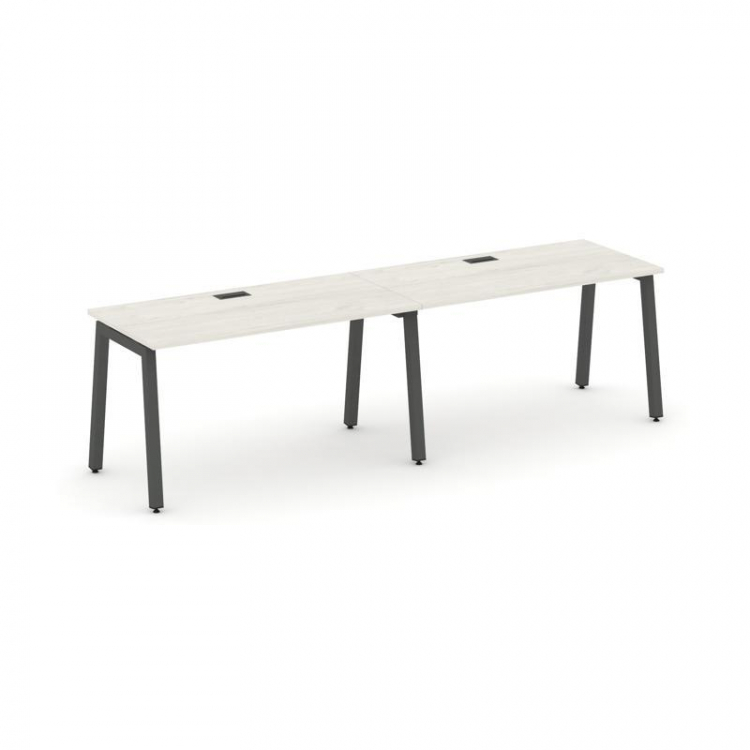 Style Project Рабочая станция 1 сторон. SN-5A.ORS-022 Дуб Наварра/Металл Антрацит 2360*800*750