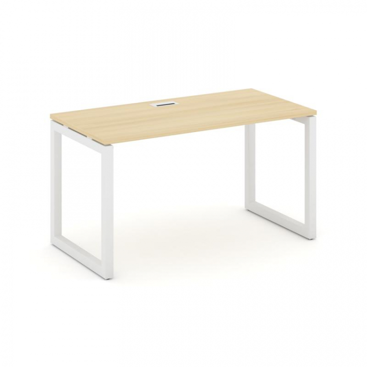 Style Project Стол письменный SN-5O.SP-022 Акация Лорка/Металл Белый 1180*800*750