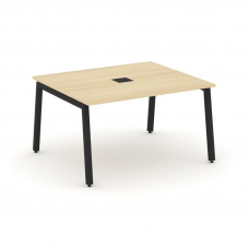 Style Project Стол переговорный SN-5A.SPRG-032 Акация Лорка/Металл Черный 1180*1180*750