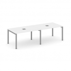 Style Project Стол переговорный SN-5P.SPRG-012 Белый/Металл Серый 2360*980*750