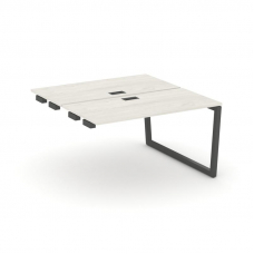 Style Project Стол-приставка к опор. элем. SN-5T2.DPRS-001 Дуб Наварра/Металл Антрацит/Черный Пласти