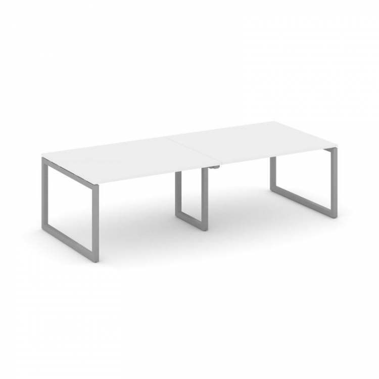 Стайл Проджект Стол переговорный SN-5O.SPRG-043.3 Белый/Металл Серый 2760*1180*750