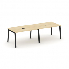 Style Project Стол переговорный SN-5A.SPRG-013 Акация Лорка/Металл Черный 2760*980*750