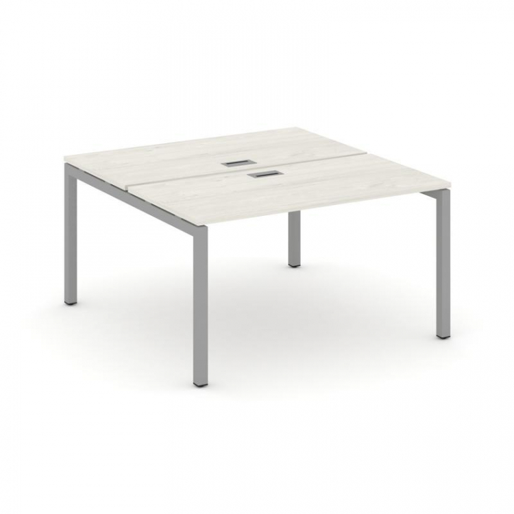 Style Project Рабочая станция 2-х сторон. SN-5P.DRS-023 Дуб Наварра/Металл Серый 1380*1632*750