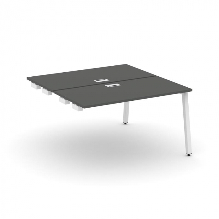 Style Project Стол-приставка к опор. элем. SN-5A.DPRS-014 Антрацит/Металл Белый 1580*1432*750
