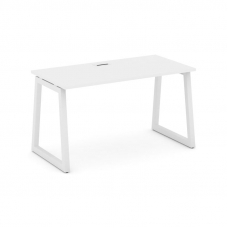 Style Project Стол письменный SN-5T1.SP-005 Белый/Металл Белый/Заглушка Пластик Белый 1780*600*750