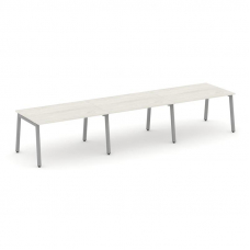 Style Project Стол переговорный SN-5A.SPRG-021.3 Дуб Наварра/Металл Серый 2940*980*750