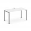 Style Project Стол письменный SN-5P.SP-024 Белый/Металл Серый 1580*800*750