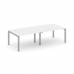 Style Project Стол переговорный SN-5P.SPRG-044.3 Белый/Металл Серый 3160*1180*750