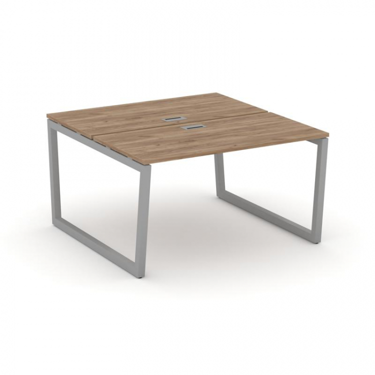 Style Project Рабочая станция 2-х сторон. SN-5T2.DRS-021 Дуб Табак/Металл Серый/Заглушка Пластик Сер