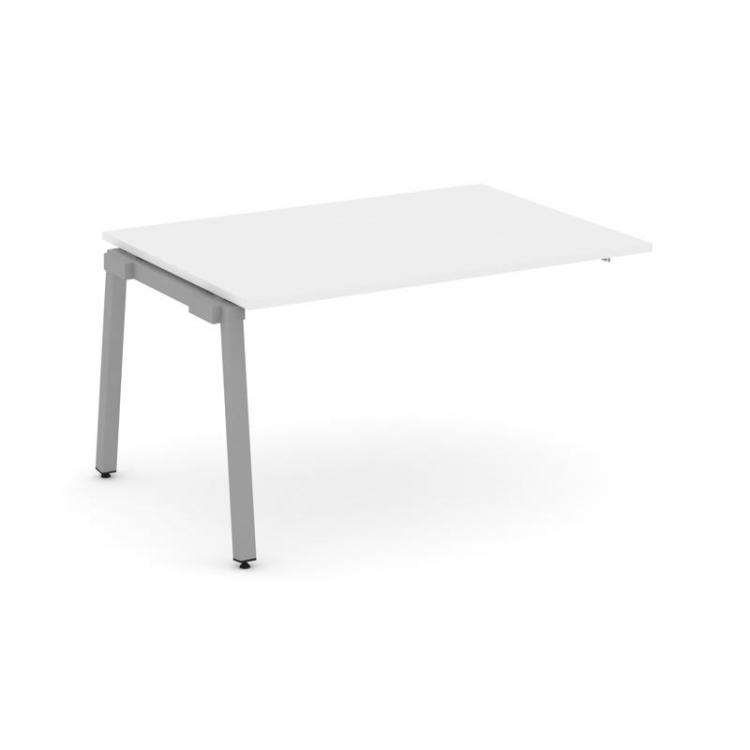 Style Project Проходной наб. элем. перег. стола SN-5A.NSPRG-001.3 Белый/Металл Серый 980*980*750