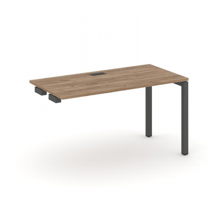 Style Project Стол-приставка к опор. элем. SN-5P.OPRS-024 Дуб Табак/Металл Антрацит 1580*800*750