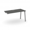 Style Project Стол-приставка к опор. элем. SN-5A.OPRS-004 Антрацит/Металл Серый 1580*600*750