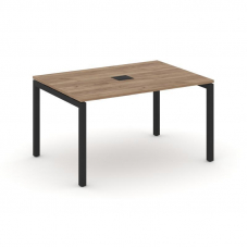 Style Project Стол переговорный SN-5P.SPRG-003 Дуб Табак/Металл Черный 1380*980*750