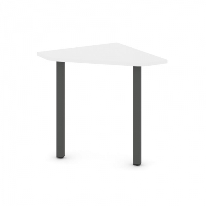 Style Project Угловой элемент стола SN-5.USP-011 Белый/Металл Антрацит 700*700*750