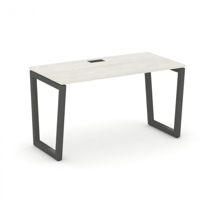 Стайл Проджект Стол письменный SN-5T2.SP-015 Дуб Наварра/Металл Антрацит/Черный Пластик 1780*700*750