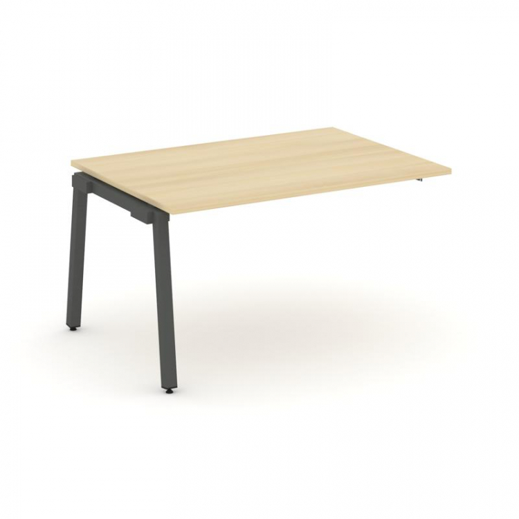 Style Project Проходной наб. элем. перег. стола SN-5A.NSPRG-003.3 Акация Лорка/Металл Антрацит 1380*