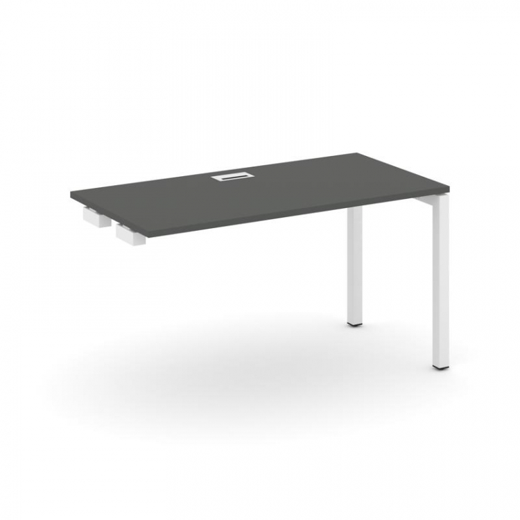 Style Project Стол-приставка к опор. элем. SN-5P.OPRS-002 Антрацит/Металл Белый 1180*600*750
