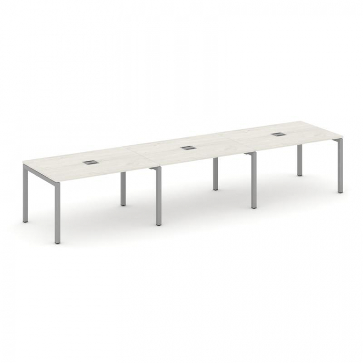 Style Project Стол переговорный SN-5P.SPRG-024 Дуб Наварра/Металл Серый 4740*980*750