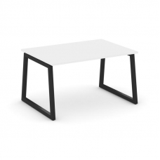 Style Project Стол переговорный SN-5T1.SPRG-004.3 Белый/Металл Черный 1580*980*750