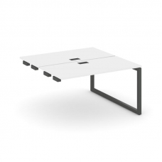 Style Project Стол-приставка к опор. элем. SN-5O.DPRS-003 Белый/Металл Антрацит 1380*1232*750