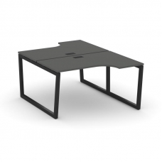 Style Project Рабочая станция эргоном. SN-5T2.DRPA-021 Антрацит/Металл Черный/Заглушка Пластик Черны