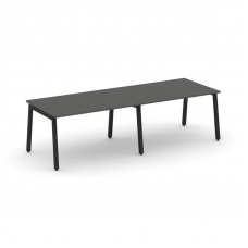 Style Project Стол переговорный SN-5A.SPRG-014.3 Антрацит/Металл Черный 3160*980*750