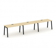 Style Project Рабочая станция 1 сторон. SN-5A.ORS-042 Акация Лорка/Металл Черный 3540*700*750